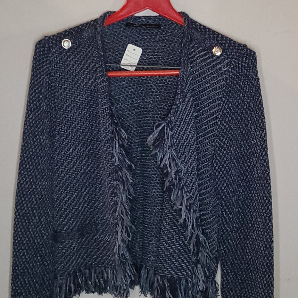 White House Black Market - Navy Sweater